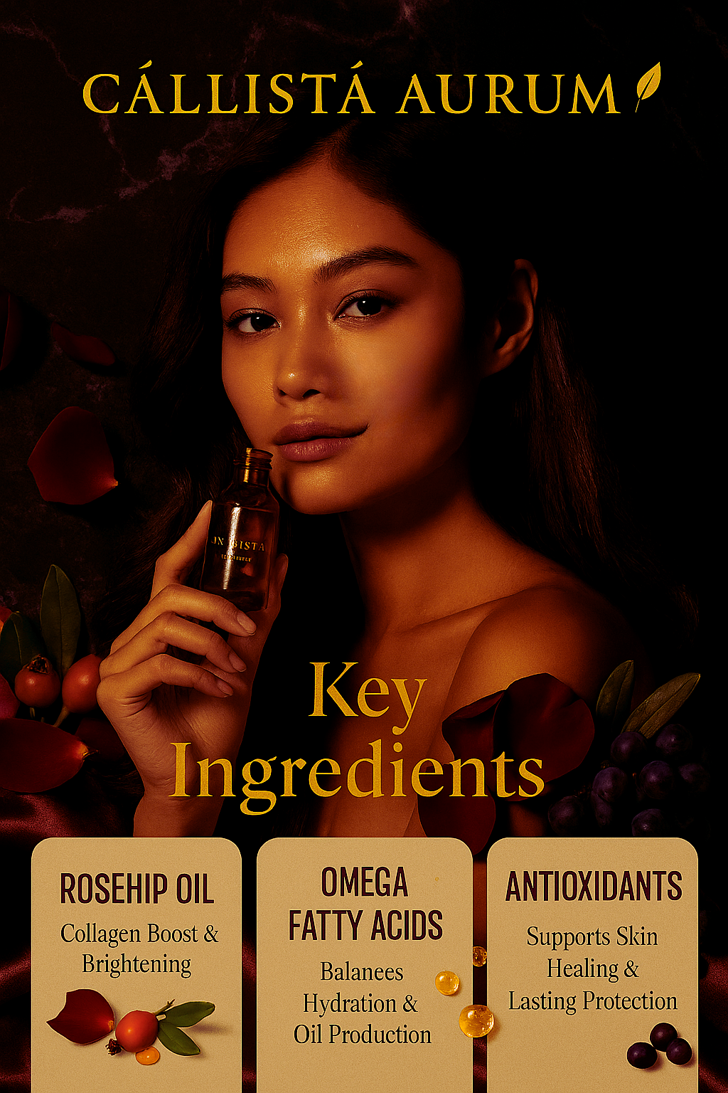 Anti-aging Rose Gold Oil